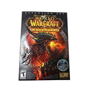 World of Warcraft: Cataclysm PC Video Game Expansion Set CIB 2010